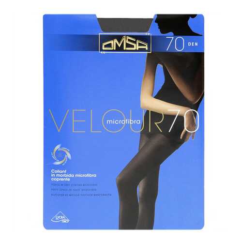 Колготки Omsa VELOUR 70 / Anthracite (Темно-серый) / 2 (S) в Оджи