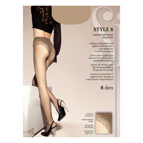 Колготки SiSi STYLE 8 / Tropico (Средний загар) / 3 (M) в Оджи
