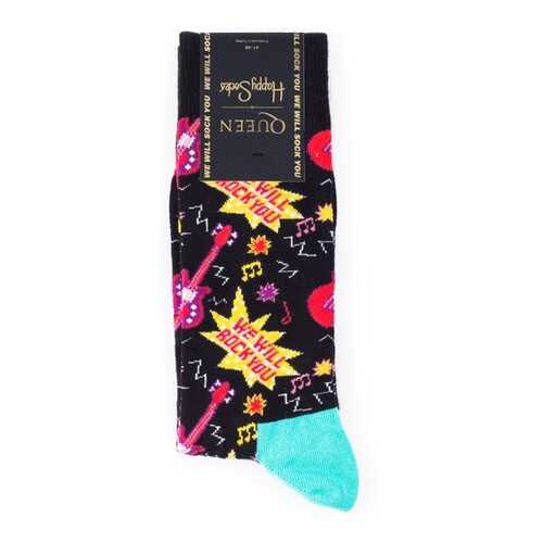 Носки унисекс Happy Socks We Will Rock You разноцветные 40-46 в Оджи