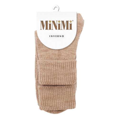 Носки женские MiNiMi MINI INVERNO 3301 бежевые one size в Оджи