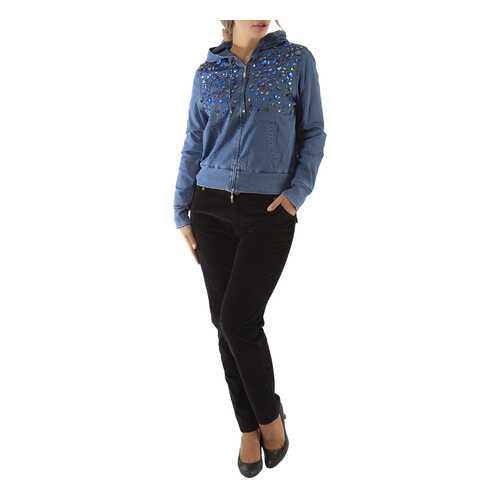 Куртка женская LAFEI-NIER IQ874-F синяя 4XL в Оджи
