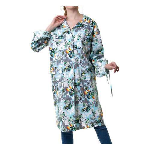 Пальто женское Adzhedo 6181 голубое 2XL в Оджи