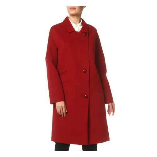 Пальто женское Classic Fashion M35DK0045 красное 54 RU в Оджи