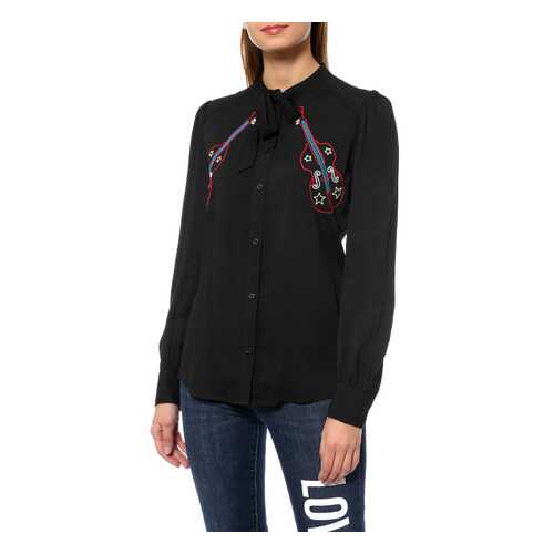 Блуза женская Love Moschino W C C44 01 T 9147 C74 черная 40 IT в Оджи