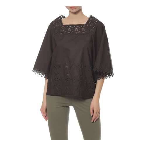 Блуза женская Max Mara Weekend 51610371/01 коричневая 40 IT в Оджи