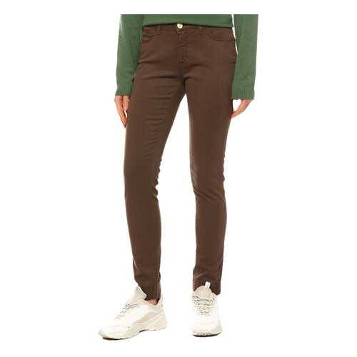 Брюки женские TRUSSARDI JEANS 5241101 коричневые 26 IT в Оджи