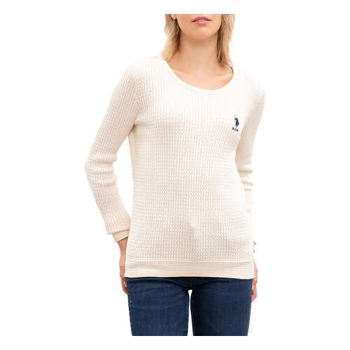 Джемпер женский U.S. POLO Assn. G082SZ0TK0KARLA-BSK9 белый XL в Оджи