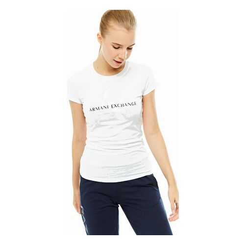Футболка женская Armani Exchange 3HYTAY YJ73Z белая XS в Оджи