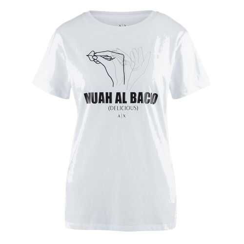 Футболка женская Armani Exchange 3HYTBR YJG3Z белая XS в Оджи