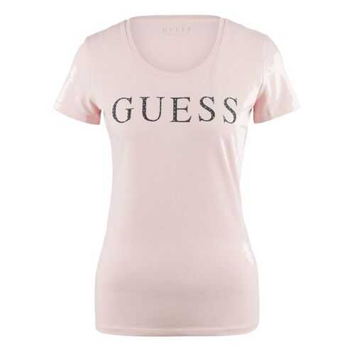 Футболка женская Guess W0YI0F-J1300 розовая L в Оджи