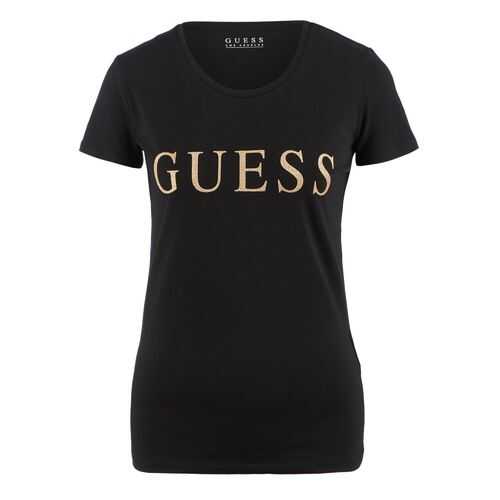 Футболка женская Guess W0YI0L-J1300 черная M в Оджи
