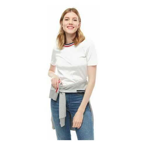 Футболка женская Tommy Hilfiger WW0WW25376 100 белая S в Оджи