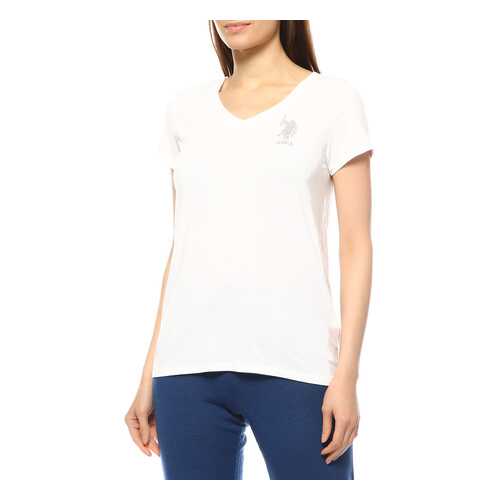 Футболка женская U.S. POLO Assn. G082SZ0110CIYOSEL-IY08 белая S в Оджи