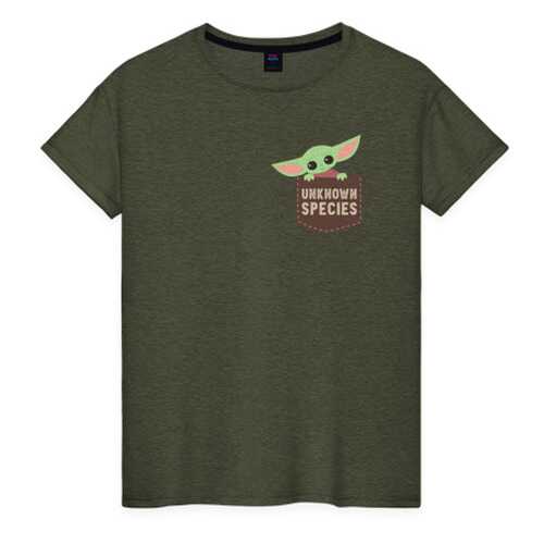 Футболка женская ВсеМайки 2147277 хаки XXXL в Оджи