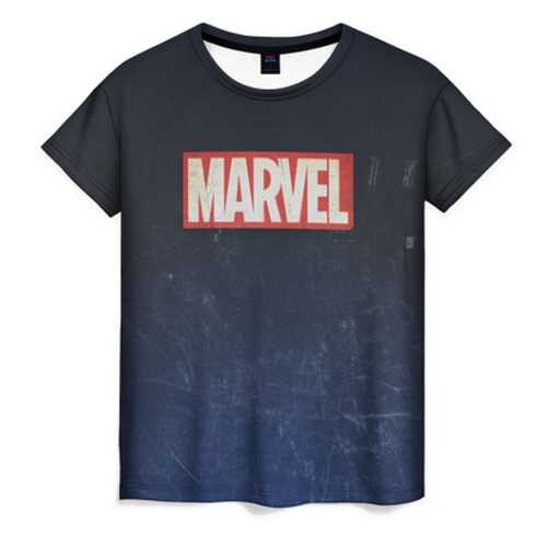Футболка женская ВсеМайки MARVEL черная 4XL в Оджи