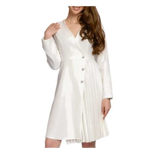 Платье-пиджак женское D&M by 1001DRESS 0112001-30070WH белое M в Оджи