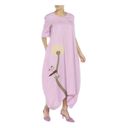 Платье женское Adzhedo 41452 розовое 4XL в Оджи