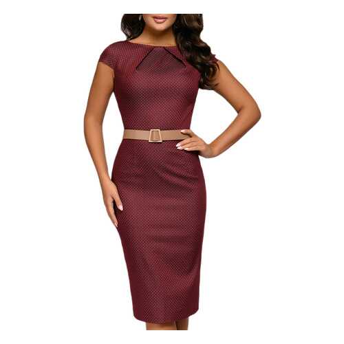 Платье женское D&M by 1001DRESS 0112001-00380BO красное XS в Оджи