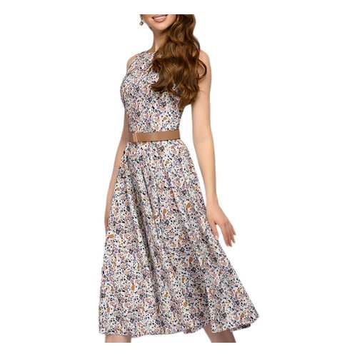 Платье женское D&M by 1001DRESS 0112001-01569MC белое S в Оджи