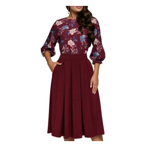 Платье женское D&M by 1001DRESS DM00234BP красное S в Оджи