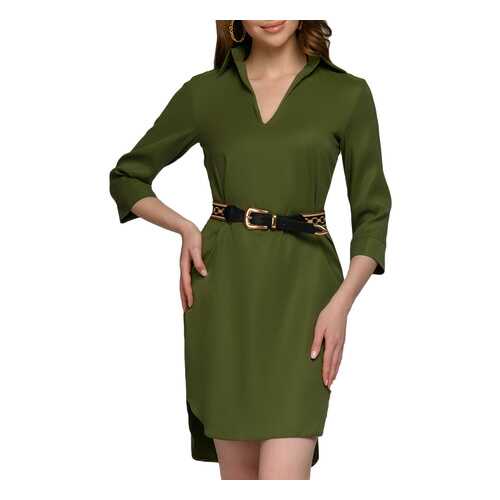 Платье женское D&M by 1001DRESS DM00988KH зеленое XL в Оджи
