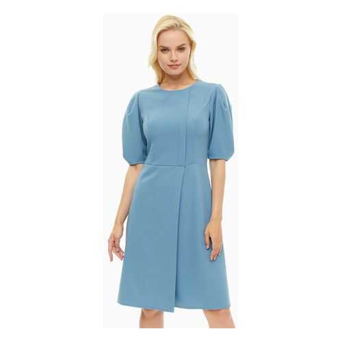 Платье женское D&M by 1001DRESS DM01645BL синее S в Оджи