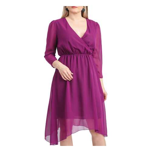Платье женское LACY S47918(4083-2990) фиолетовое 52 RU в Оджи