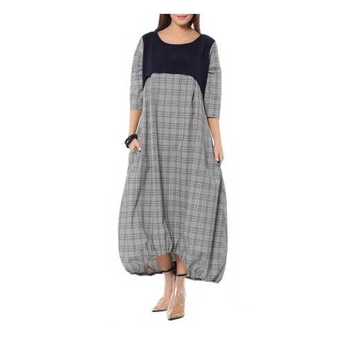 Платье женское LISA BOHO DIANA 190326 серое 52 EU в Оджи