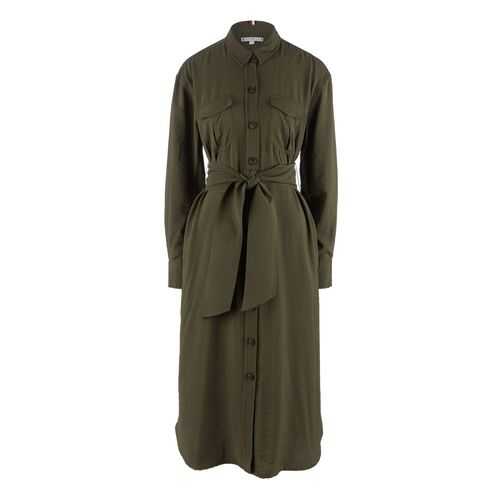 Платье женское Tommy Hilfiger WW0WW26631 хаки 34 US в Оджи