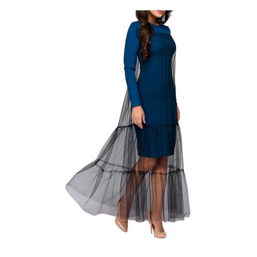 Вечернее платье женское D&M by 1001DRESS DM01172TE синее XS в Оджи